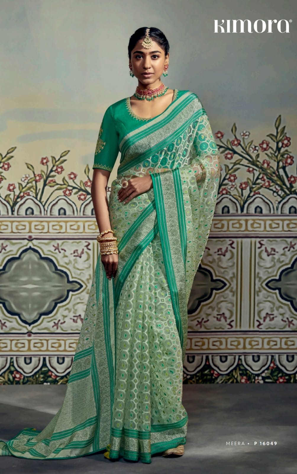 Kimora Meera Premium Heavy Designer Wear Wholesale Wedding Sarees Catalog
